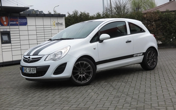 Opel Corsa cena 14990 przebieg: 130000, rok produkcji 2012 z Kartuzy małe 497